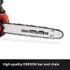 Belaidis akumuliatorinis vikšrinis vejapjovė Einhell GE-LC 36/35 Li-Solo Black, Red