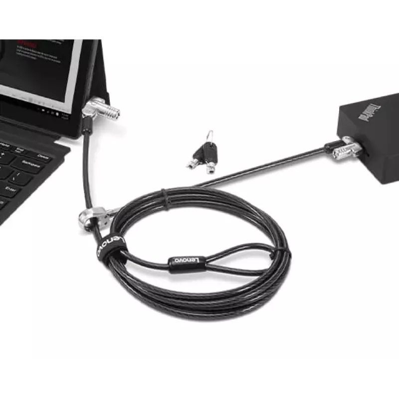 Lenovo 4XE1B81916 kabelio spyna juoda 1,8 m