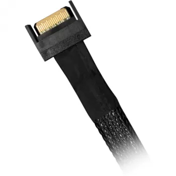 ICY DOCK MB414L-B MCIO 4i SFF-TA-1016 į MCIO 4i SFF-TA-1016 laidas, 0,5 m