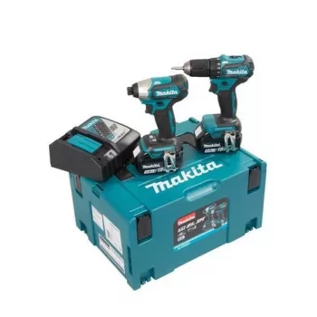 Makita DLX2414AJ 18V LXT gręžtuvo ir smūginio suktuvo rinkinys