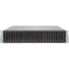 Supermicro SuperChassis 216BE2C-R609JBOD – 2U važtuvinis korpusas su karšto keitimo SATA/SAS lizdais, 600 W, juodas