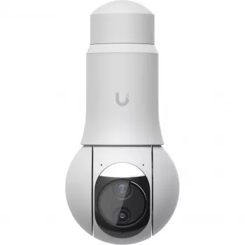 IP apsaugos kamera UBIQUITI G6 PTZ — 3864×2160, sferinė, lauko/vidaus, laidinė, lubų/sienos/stulpo montavimas, 350° sukimas, 109,9°×56,7° vaizdo kampai