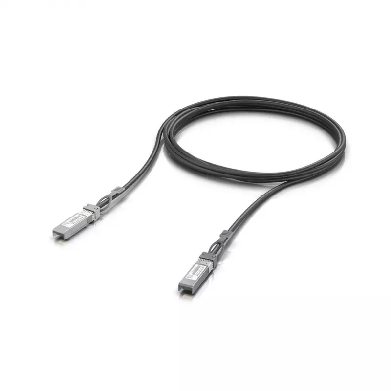 Ubiquiti UACC-DAC-SFP28-3M 3 m pasyvus SFP28 varinis kabelis, juodas