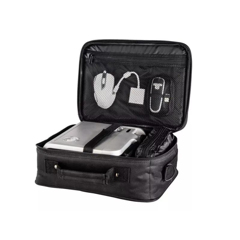 Hama Sportsline Projector Bag, L, juoda, 390 x 270 x 150 mm, 1.04 kg