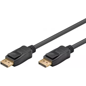 Goobay DisplayPort į DisplayPort jungiamasis laidas | 64799 | Juoda | 3 m