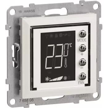 Legrand Seano MyHome termostatas su ekranu 765608 su rėmeliu der