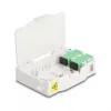Optinė skaidulų jungiamoji dėžė DeLOCK 85935 SC Simplex balta