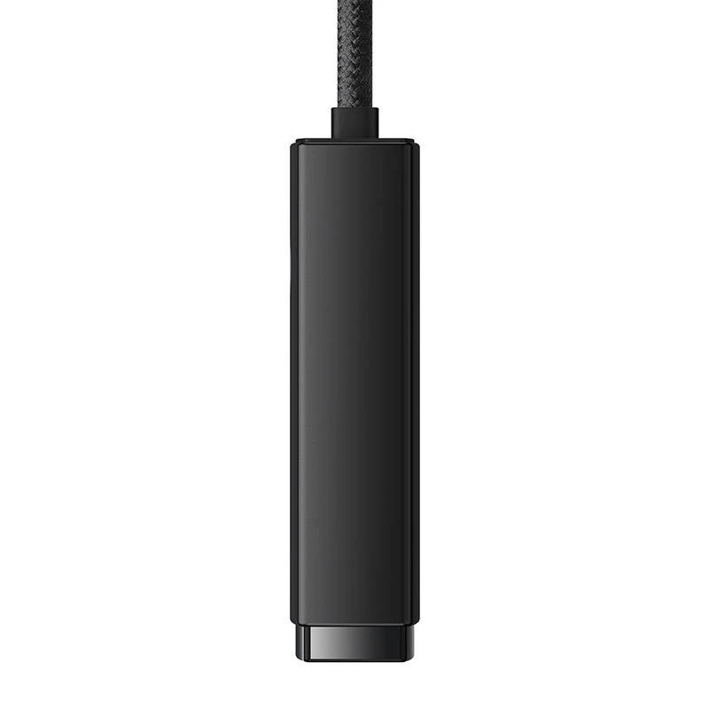 Tinklo adapteris Baseus Lite Series USB-C į RJ45 (juodas)