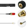 Vidinė Wi-Fi antena QOLTEC 57046, dviejų juostų 2,4–2,5 GHz ir 5,1–5,8 GHz, 5 dBi, 50 Ω