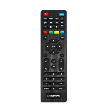 Esperanza EV107R TV priedėlis kabelinė televizija juoda