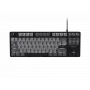 NATEC Fury Gaming klaviatūra Kanabo K2 US balta foninė mechaninė juoda-pilka