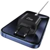 USB-C ir USB-A sieninis įkroviklis USAMS USA001629 25W greitasis įkrovimas
