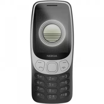Nokia 3210 4G (2024) (TA-1618) | Grunge Black | 2,4 colio TFT ekranas | 128 MB atmintis | 64 MB RAM | Dual SIM | Bluetooth 5.0 | 2 MP pagrindinė kamera