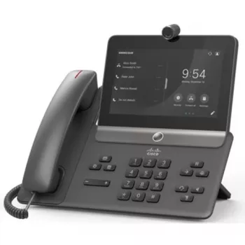 Cisco Video Phone 8875 anglies/juodos spalvos vaizdo telefonas
