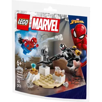 Konstrukcinis žaislas LEGO Venom's Museum Heist polybag rinkinys 30707 — Marvel Super Heroes, mažas kolekcinis žaidimų rinkinys