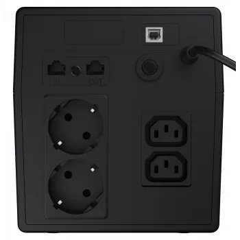 Green Cell UPS03 nepertraukiamo maitinimo šaltinis (UPS) Linijinis-interaktyvus 1.999 kVA 600 W 4 AC lizdai