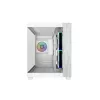 Cooler Master Elite 481 WOOD White, mATX, priekinis skydelis, 70° pilno vaizdo grūdintas stiklas