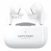 Ausinės Vention Echo Lite E11 True Wireless Stereo (TWS), Bluetooth, atviro tipo, 10 m veikimo nuotolis, USB-C, Baltos