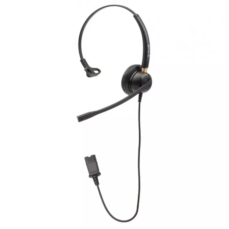 Ausinės Tellur Voice 510N monoauralinės USB juodos