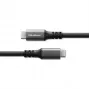 USB-C laidas QOLTEC USB4 240W, skirtas Thunderbolt 3/4, 40 Gbps, 240 W galios tiekimas