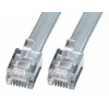 Tinklo kabelis Lindy RJ-12 M/M 5,0 m RJ-12 5 m Pilka