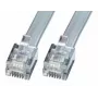Tinklo kabelis Lindy RJ-12 M/M 5,0 m RJ-12 5 m Pilka