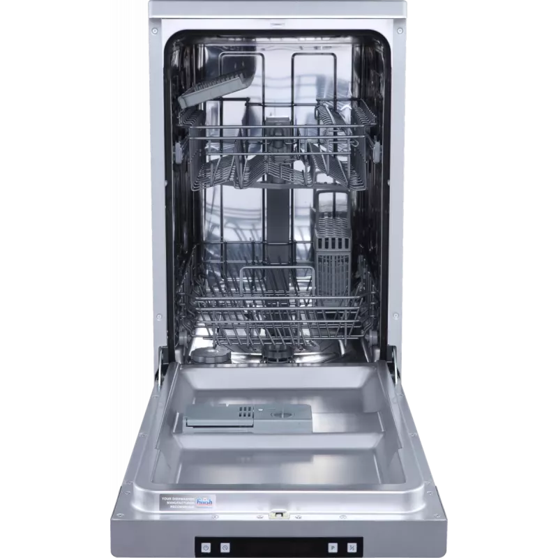 Indaplovė Gorenje GS522E10S, energijos klasė E, laisvai pastatoma, plotis 45 cm, 10 komplektų, pilka