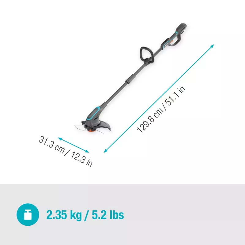 2-in-1 krūmapjovė ir žoliapjovė Gardena 14703-55