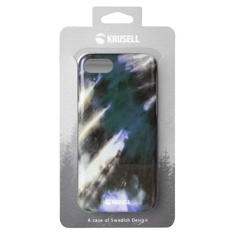 Krusell Limited Cover Apple iPhone 8/7 telefono dėklas, twirl earth
