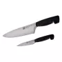 Virtuvinis peilių rinkinys ZWILLING 35175-000-0 – nerūdijančio plieno ašmenys, juoda rankena, 95 mm plotis, 420 mm ilgis