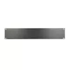 Extralink Front Blank Panel 2U 19 colių juodas plieninis aklinis skydas