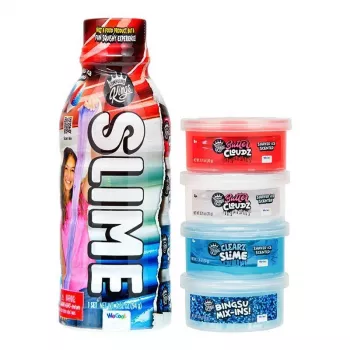 WECOOL Compound Kings – įvairiaspalvis slime rinkinys buteliukuose