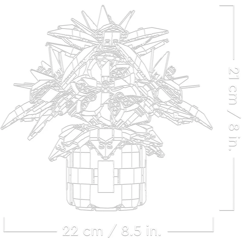 LEGO ICONS 10370 Puansetija