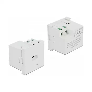 Sieninis kištukinis lizdas DELOCK 81312 USB-C 100–240V 0.5A Baltas, LED maitinimo indikatorius