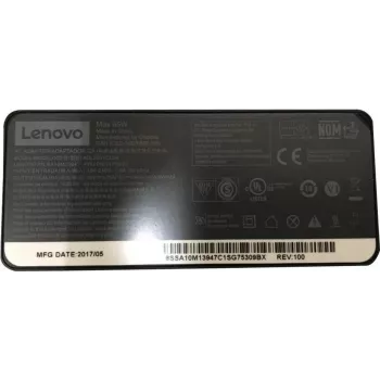 Lenovo Chicony ADLX65YCC2A - Maitinimo blokas - 65 W - FRU (CRU) - Tier 1 - skirtas ThinkPad T25, T470, T470s, X270 (01FR027)