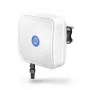 Kryptinė tinklo antena QuWireless QuMax – kryptinė PoE/LAN antena 0,694–2,7 GHz, iki 6 dBi, balta