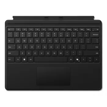 Microsoft Surface Pro klaviatūra vokiškas išdėstymas Microsoft Cover prievadas juoda