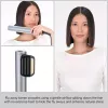 Plaukų formavimo rinkinys BABYLISS AS6555E — Airflow technologija, 4 šildymo lygiai, 2,5 m laidas, sidabrinis/auksinis