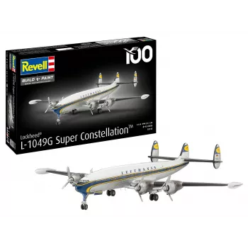 Plastikinis modelio rinkinys REVELL Lockheed L.1049G Super Constellation Lufthansa mastelio modelis