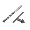 Grąžtas Graphite 58G725 3000 aps./min. Pilkas su raktu