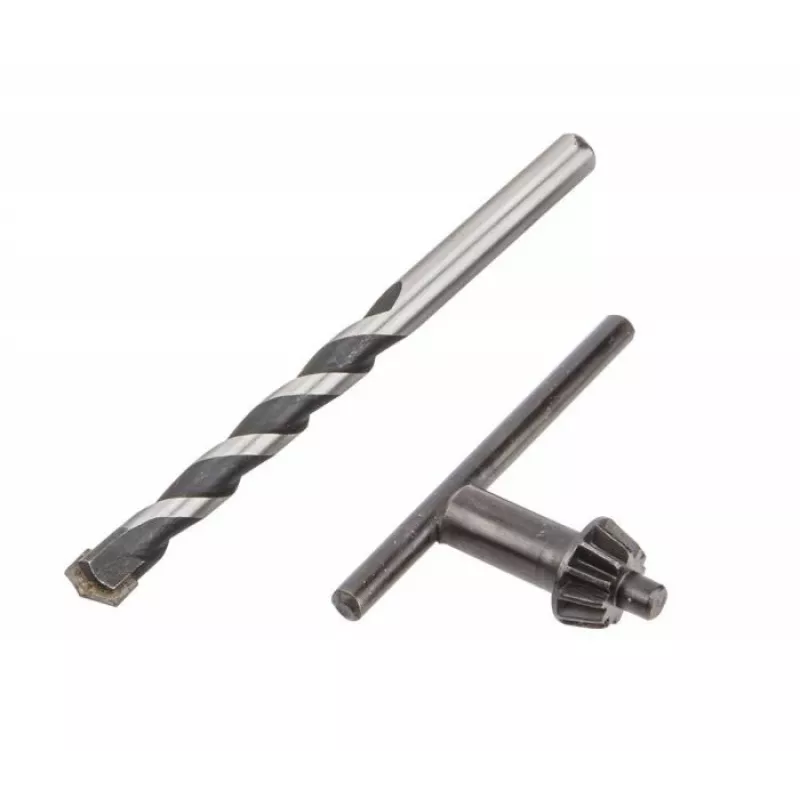 Grąžtas Graphite 58G725 3000 aps./min. Pilkas su raktu