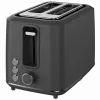 Elektrinis skrudintuvas AENO ATS0001G — 2 lizdai, 220–240V 50–60Hz, 920–1080W, 3 režimai, 7 skrudinimo lygiai, Pilka