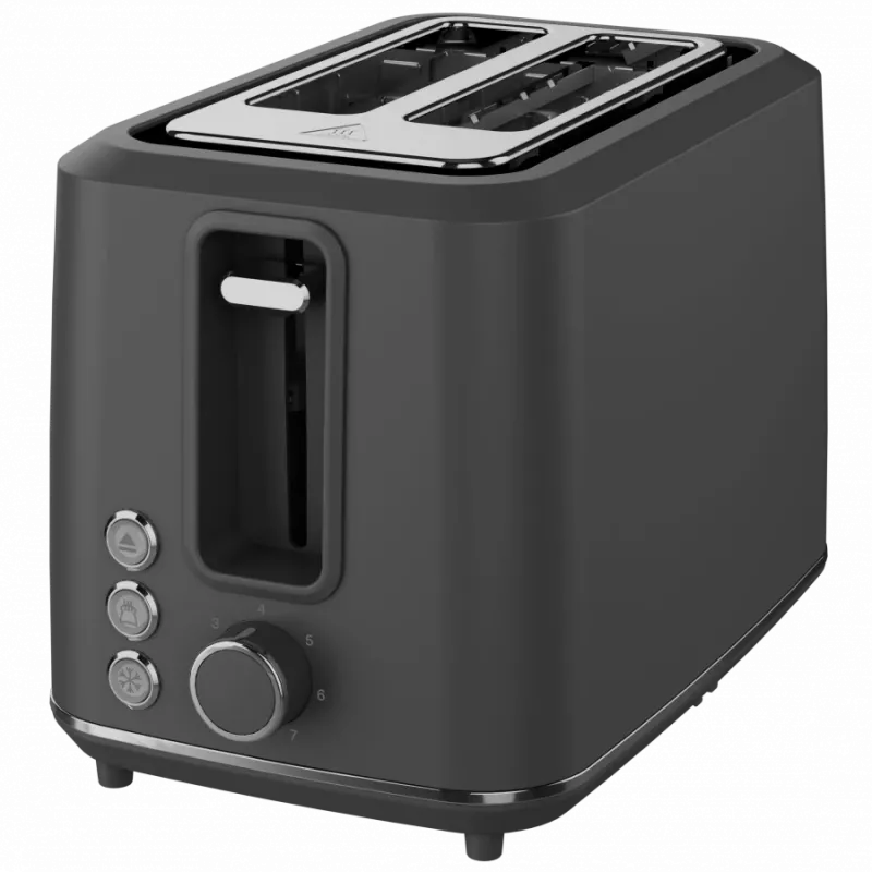Elektrinis skrudintuvas AENO ATS0001G — 2 lizdai, 220–240V 50–60Hz, 920–1080W, 3 režimai, 7 skrudinimo lygiai, Pilka