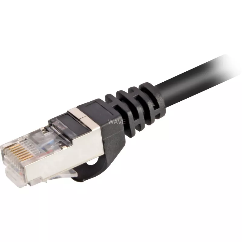 Sharkoon Patch Cable RJ45 Cat.6 SFTP juoda 15 metrų - Laidas - Tinklas