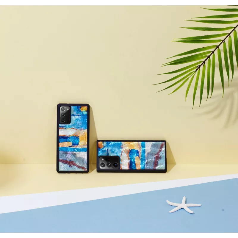 Apsauginis dėklas iKins, skirtas Samsung Galaxy Note 20, dangaus mėlynos spalvos, plonas