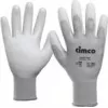 Cimco 141260 pilkos darbo pirštinės L dydis