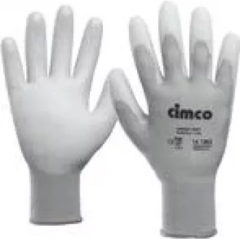 Cimco 141260 pilkos darbo pirštinės L dydis