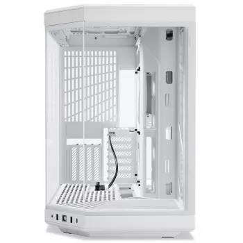Korpusas HYTE Y70 Midi Tower Baltas – palaiko EATX, GPU iki 42,2 cm, aušintuvo aukštis 18 cm