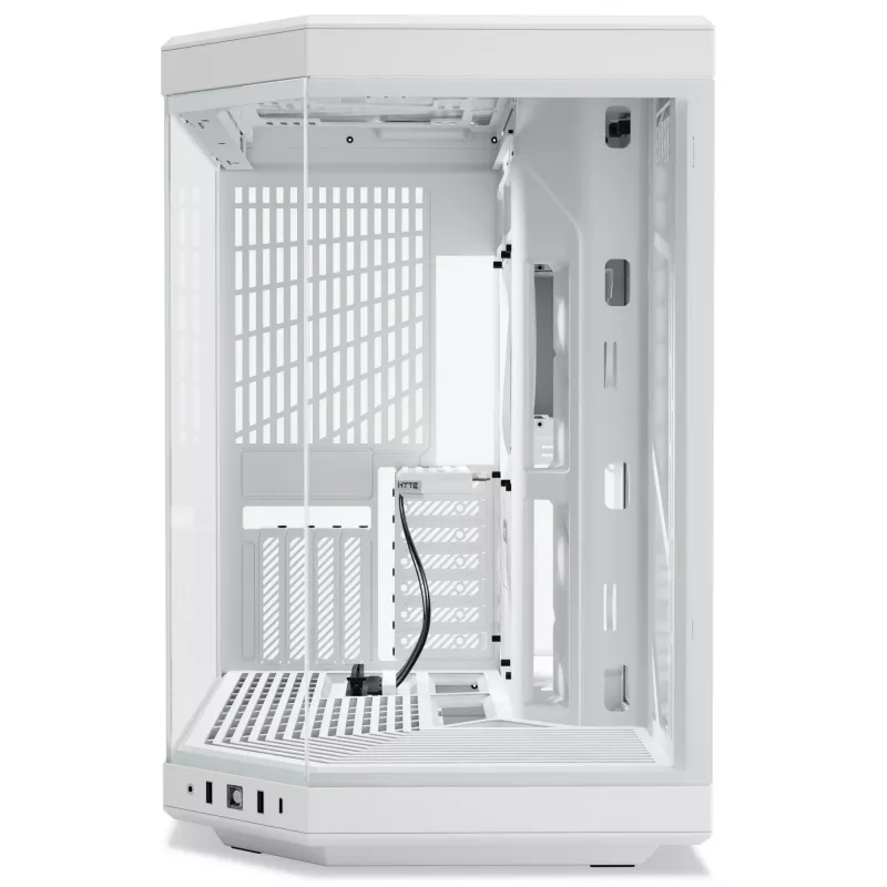 Korpusas HYTE Y70 Midi Tower Baltas – palaiko EATX, GPU iki 42,2 cm, aušintuvo aukštis 18 cm