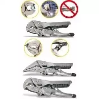 Hazet Automatinė Gnybtinė Veržlė Pusapvalė 0-44 mm 230 mm 755-10A (755-10A)